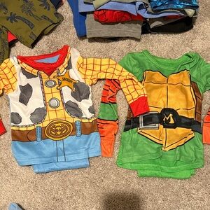 Disney Sheriff and Ninja Turtle Pajama Set - Multicolor